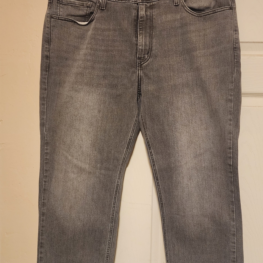 Levi's Men's Gray Straight Jeans